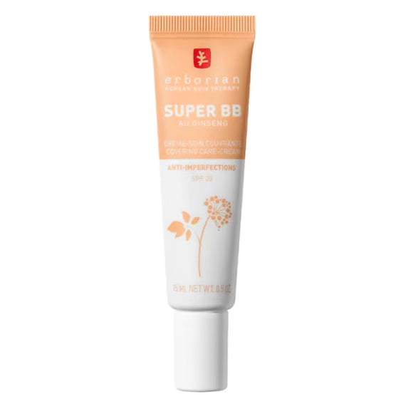 ERBORIAN - SUPER BB CON GINSENG - Trattamento anti-imperfezioni ad alta coprenza