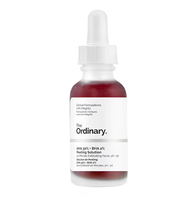 THE ORDINARY - AHA 30% + BHA 2% Peeling Solution - Maschera Viso Esfoliante Formato Viaggio