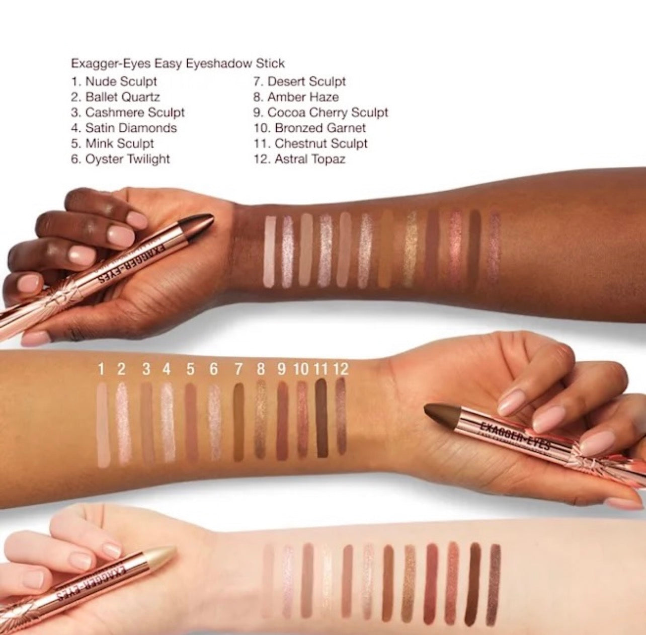 CHARLOTTE TILBURY - EXAGGER-EYES EASY EYESHADOW STICK