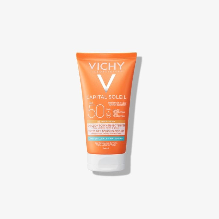 VICHY - CAPITAL SOLEIL EMULSIONE VISO ANTI-LUCIDITÀ EFFETTO ASCIUTTO SPF 50+