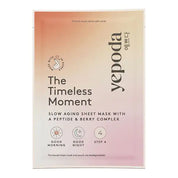 YEPODA - The Timeless Moment – Maschera in tessuto Slow Agining con peptidi e bacche
