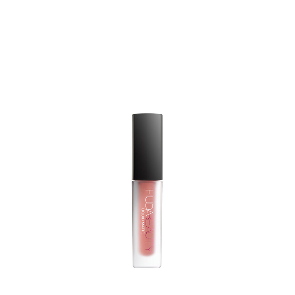 HUDA BEAUTY - Liquid Matte Ultra-Comfort Transfer-Proof Lipstick Mini Pinky Nude