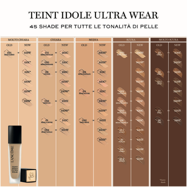 LANCÔME - FONDOTINTA TEINT IDOLE ULTRA WEAR