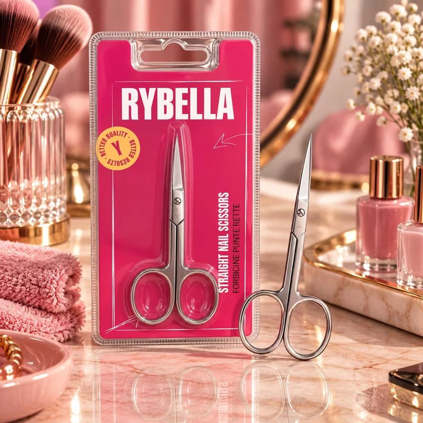 RYBELLA - RYBELLA STRAIGHT NAIL SCISSORS - Forbicine Punte Rette