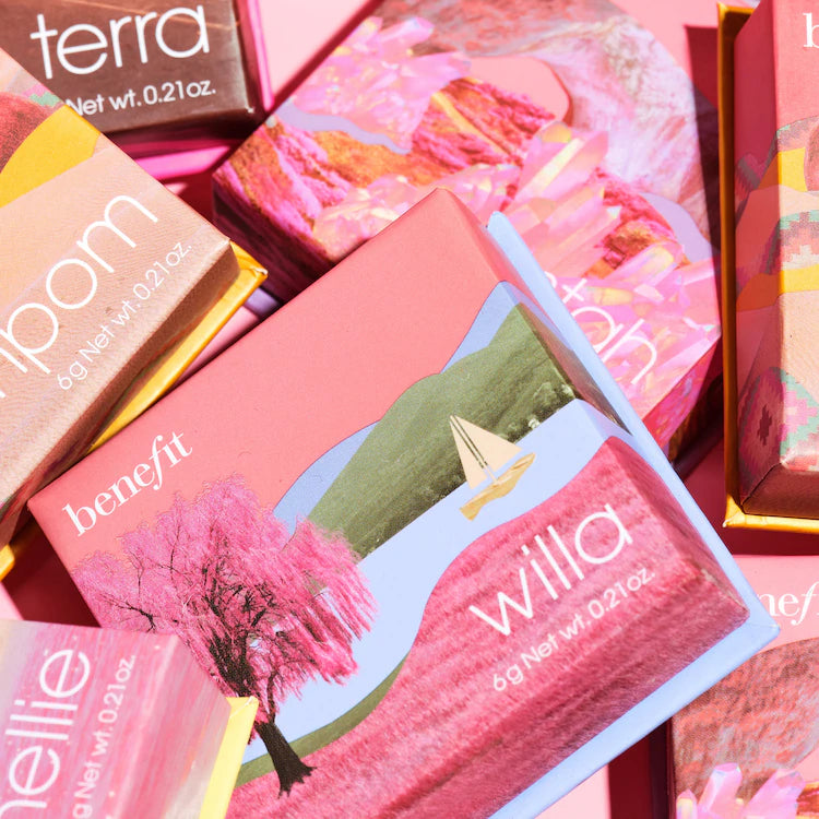 Benefit Cosmetics - Willa - Blush Rosa Antico Intenso - Mini Size